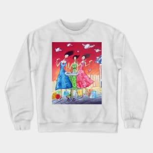 Wine O'Clock! Crewneck Sweatshirt